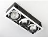 Встраиваемый светодиодный светильник Ambrella Light Cardano T813 BK/CH 3*12W 4200K