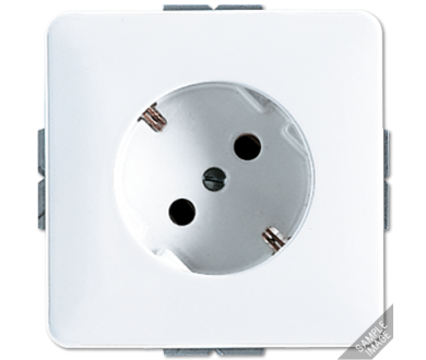 Розетка штепсельная Schuko Jung CD521-45NWW