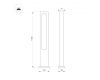 Уличный светильник Arlight LGD-MUSE-BOLL-H1500-18W Warm3000 (DG, 328 deg, 230V) 035395