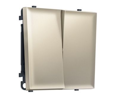Комплект механизма 2-кл выключателя с самовозвратом SIGMA Шёлк QUANT PRO Ambrella Volt MS543050 (SP5430, PR129)
