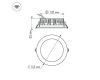 Встраиваемый светодиодный светильник Arlight LTD-145WH-Frost-16W Day White 021494