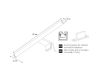 Настенный светильник Arte Lamp Orizzone A2937AP-1WH