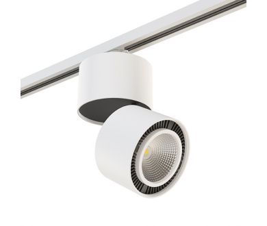 Трековый светильник Lightstar Track 1 white A1T214816 (592060+214816)