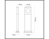 Ландшафтный светильник Odeon Light Como 6653/10GL