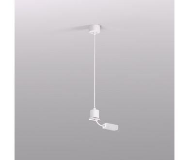 Подвод питания для подвесного монтажа трека Denkirs Smart Base TR2124-WH