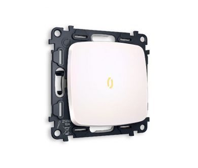 Купить Комплект механизма 1-кл проходного выключателя с подсветкой Ambrella Volt Omega MO202030 Комплект механизма 1-кл проходного выключателя с подсветкой Ambrella Volt Omega MO202030