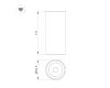 Накладной светильник Arlight SP-GABI-SURFACE-R50-9W Warm3000 052335