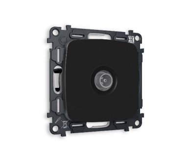 Комплект механизма TV розетки оконечной 50-870 MHz 1dB Ambrella Volt Omega MO813010