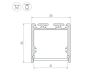 Алюминиевый профиль Arlight SL-Line-3535-3000 Anod 036196