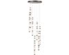 Каскадная люстра Odeon Light L-Vision Collier 5456/210L
