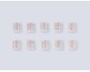 Соединитель прямой Ambrella Light Illumination COB 12/24V для лент 8/10mm (2 конт.) (10шт. в комплекте) GS6361