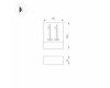 Уличный настенный светильник Arlight LGD-Sign-Wall-S150x200-3W Warm3000 030022