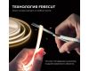 Светодиодная лента Apeyron 24В, 10 Вт/м, 700 лм/м, 3000К, COB, 528 д/м, CRI90+, Free Cut, IP20, 5м 00-397