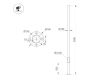 Опора фланцевая Arlight OXOR-OK1-D108-L3500 (BK) 050844