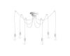 Подвесная люстра Loft IT Spider Loft1162W/6