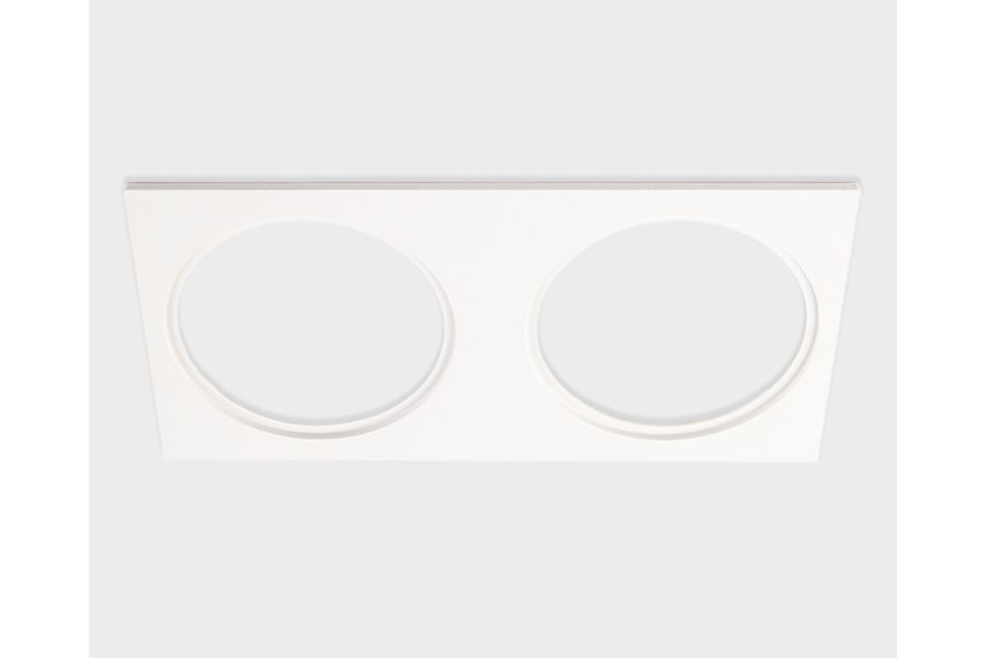 Двойная рамка Italline IT08-8034 white