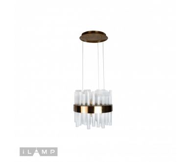 Купить Подвесная люстра iLamp Art 6120-400 GD Подвесная люстра iLamp Art 6120-400 GD