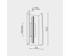 Настенный светильник Modelux ML.590.300 BK