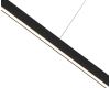 Линейный подвесной светильник Italline IT013-6021 black 3000K