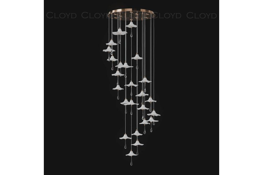 Каскадная люстра Cloyd Shangrila 11335