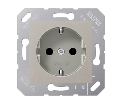 Купить Розетка Schuko Jung CD5120BFPG Розетка Schuko Jung CD5120BFPG