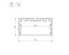 Профиль Arlight PLS-LOCK-W50-SMT-2000 ANOD 033772