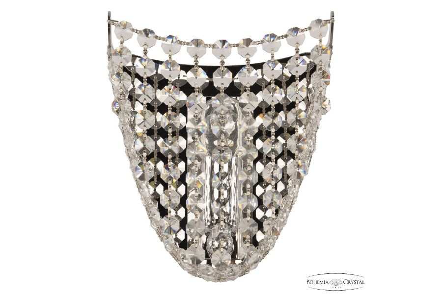 Настенный светильник Bohemia Ivele Crystal 778B/16 Ni