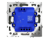 Проходной переключатель одноклавишный с подсветкой Voltum S70 VLS010407 (графит)