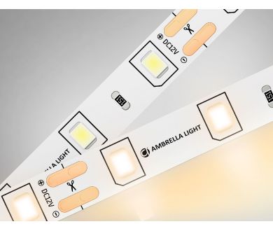 Светодиодная лента Ambrella Light LED Strip 12В 2835 4,8Вт/м 3000K 5м IP20 GS1001