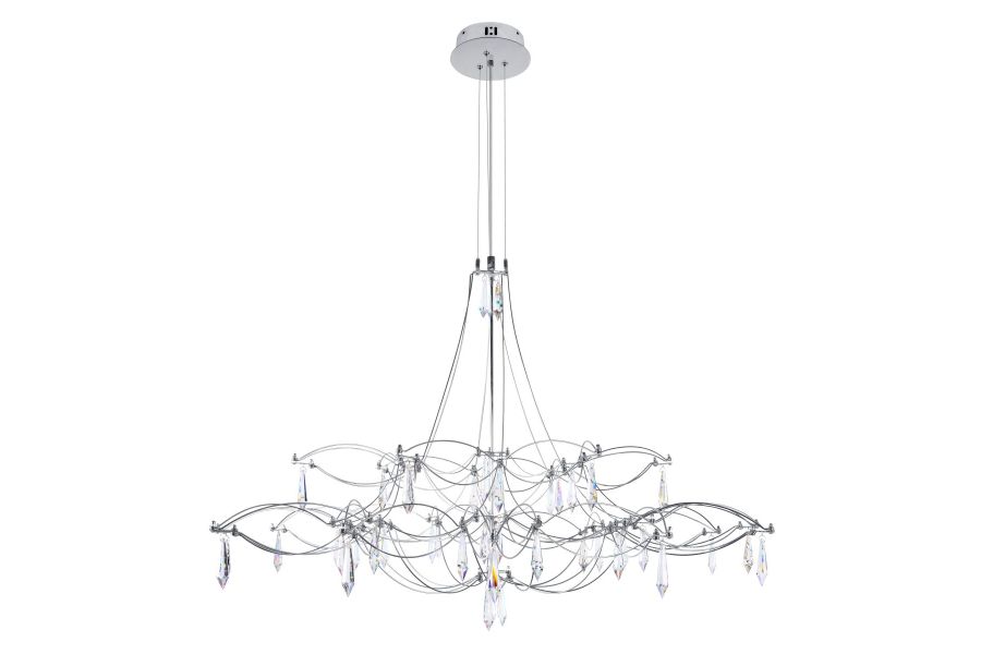 Подвесная люстра Loft IT Mira 10590/1000 Silver Asfour