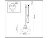Уличный подвесной светильник Odeon Light Dante 4164/1A