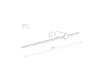 Настенный светильник Nowodvorski Saber Led Silk Olive M White 11591