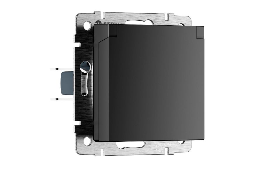 Розетка с защитной крышкой Werkel 4690389212895 W1171208 a069582