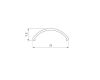 Экран Arlight ROUND-D36-360-2500 BLACK OPAL 050764
