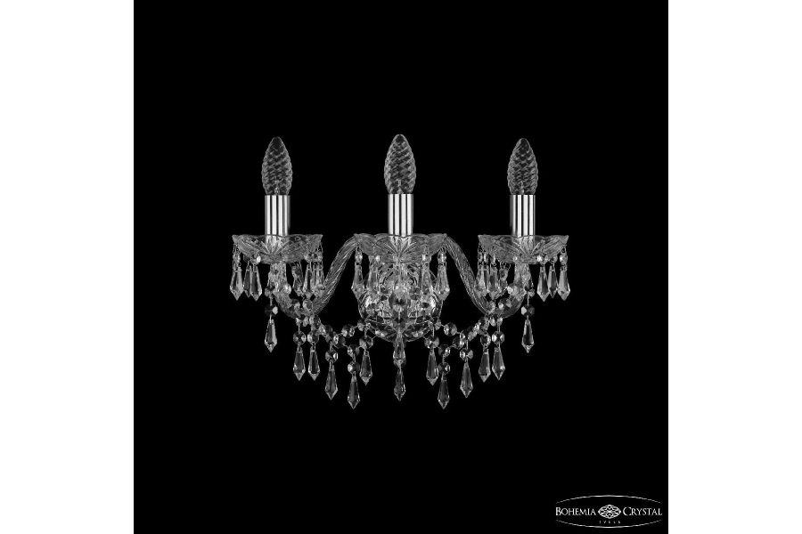 Бра Bohemia Ivele Crystal 1403B/3/160 Ni