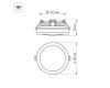 Встраиваемый светильник Arlight LTD-85SOL-5W Warm White 017988
