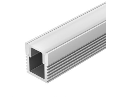 Алюминиевый профиль с экраном Arlight SL-Mini-8-2000 Anod+Opal 036832