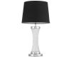 Настольная лампа Lumina Deco Villanova LDT 302 CHR+BK