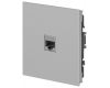 Розетка Эра Arktik 16-3107-03 информационная RJ45 алюминий Б0070476