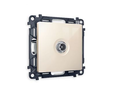 Комплект механизма TV розетки оконечной 50-870 MHz 1dB Ambrella Volt Alfa MA313010