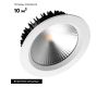 Встраиваемый светодиодный светильник Arlight LTD-220WH-Frost-30W Warm White 021070