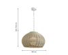 Подвесной светильник Favourite Wicker 4885-1P