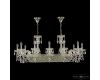 Подвесная люстра Bohemia Ivele Crystal 1453/12/195/800 Ni