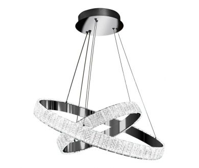 Подвесной светодиодный светильник iLedex Crystal ice MD7212-60A CR