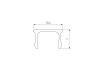 Экран Arlight ARH-PLINTUS-FANTOM-3000 Opal 043128