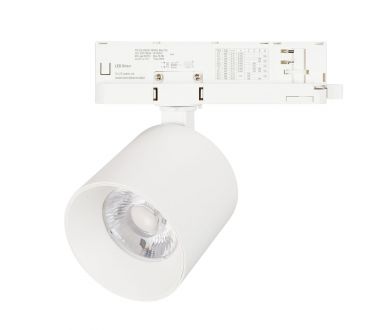 Трековый трехфазный светильник Arlight LGD-DYKE-4TR-R90-26W Day4000 (WH, 20 deg, 230V) 052147