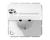 Розетка Jung CD1520NAKLSLWW