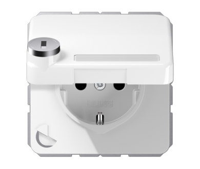 Розетка Jung CD1520NAKLSLWW