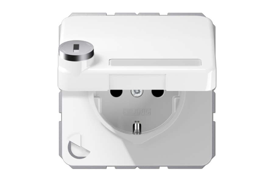 Розетка Jung CD1520NAKLSLWW