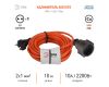 Удлинитель силовой Эра UPx-1-2x1-10m Б0046805